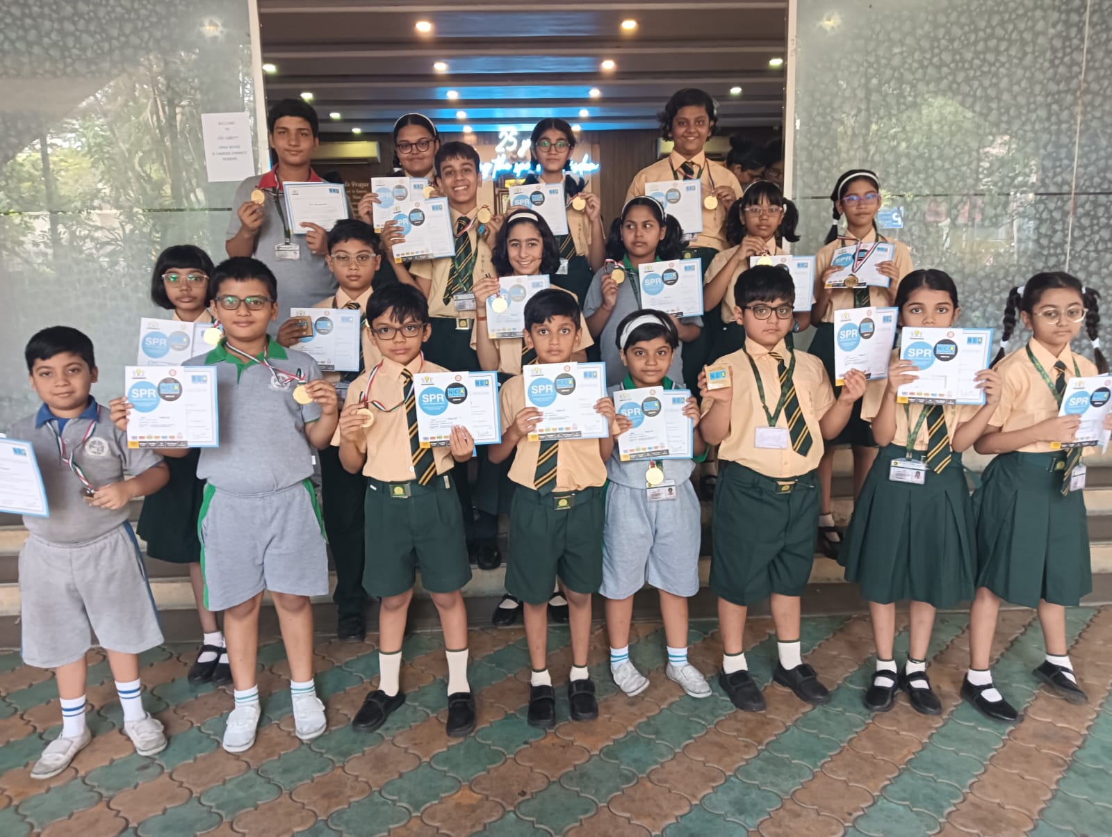 Olympiad Winners at St. Mary’s ICSE School